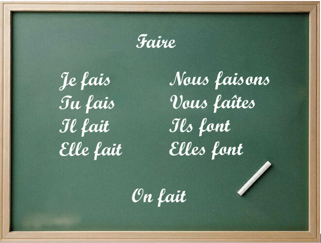 The verb faire and its expressions